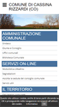 Mobile Screenshot of comune.cassinarizzardi.co.it